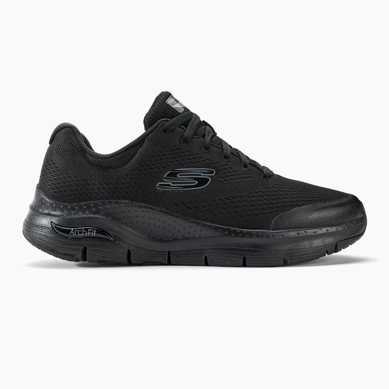 SKECHERS férfi edzőcipő Arch Fit fekete 2