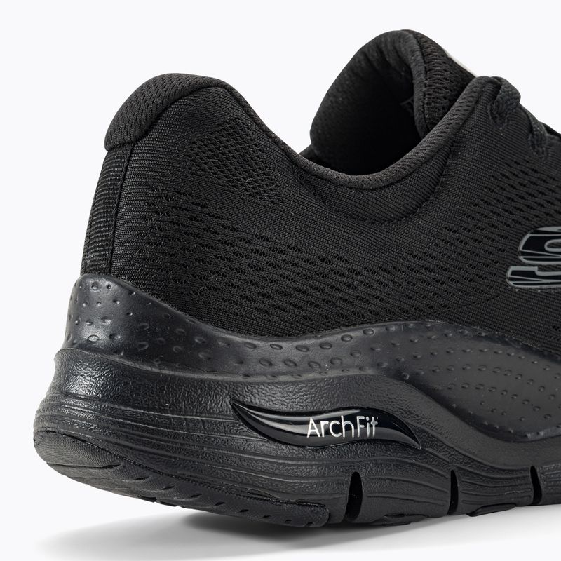 SKECHERS férfi edzőcipő Arch Fit fekete 9