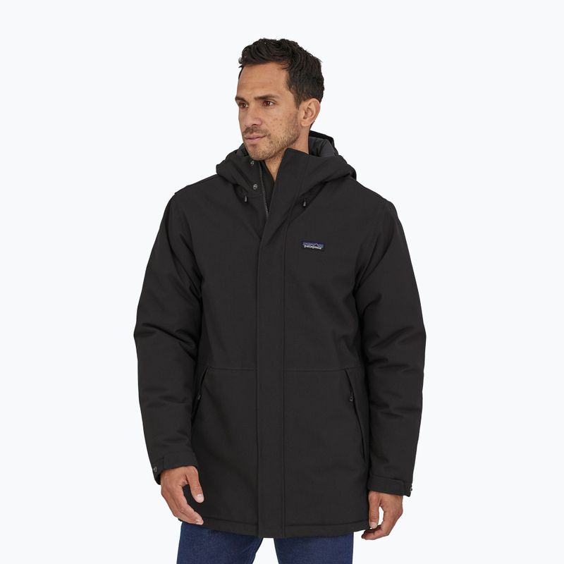Férfi szigetelt kabát Patagonia Lone Mountain Parka black