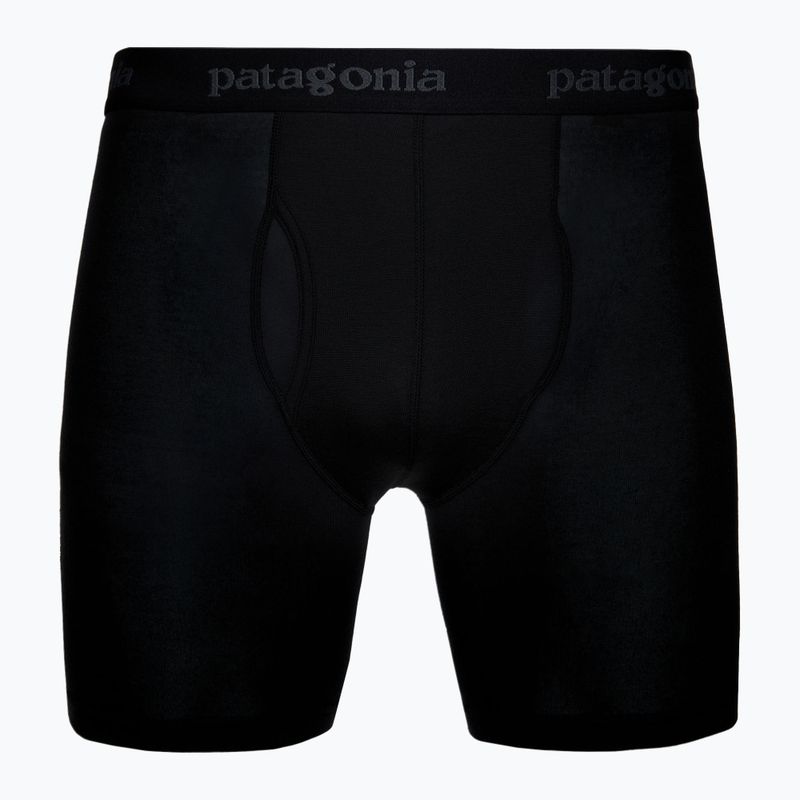 Patagonia férfi Essential Boxer Briefs 6" fekete