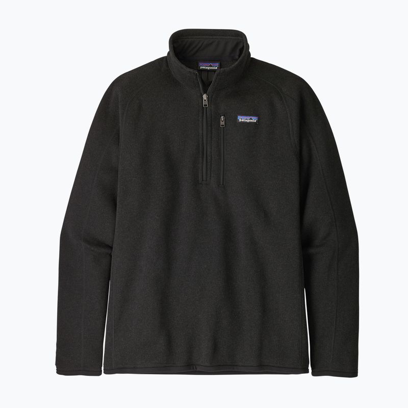 Férfi polár pulóver Patagonia Better Sweater 1/4 Zip black 4