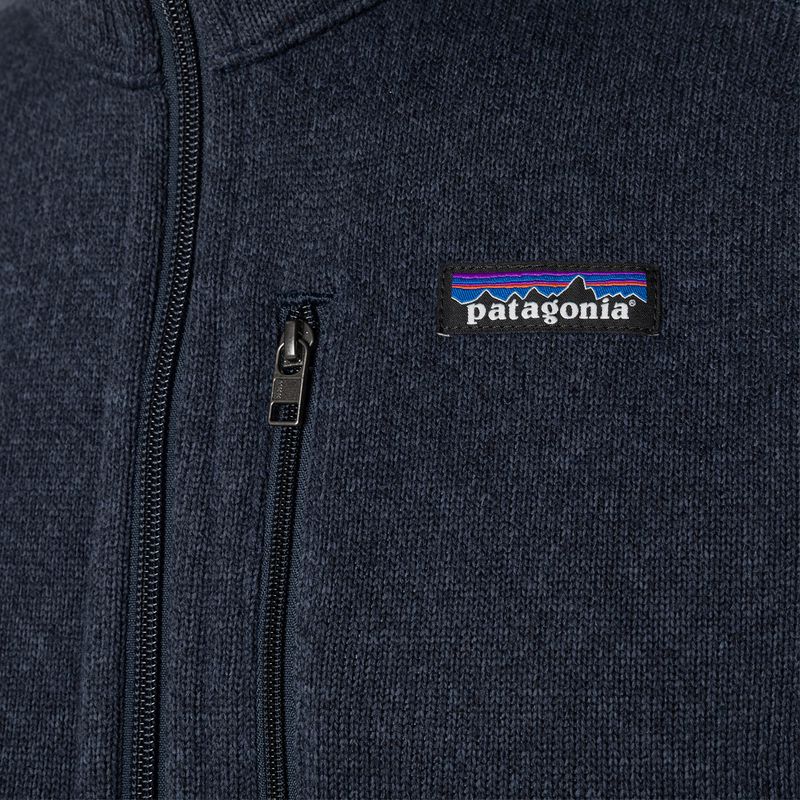 Férfi trekking pulóver Patagonia Better Sweater Fleece new navy 7