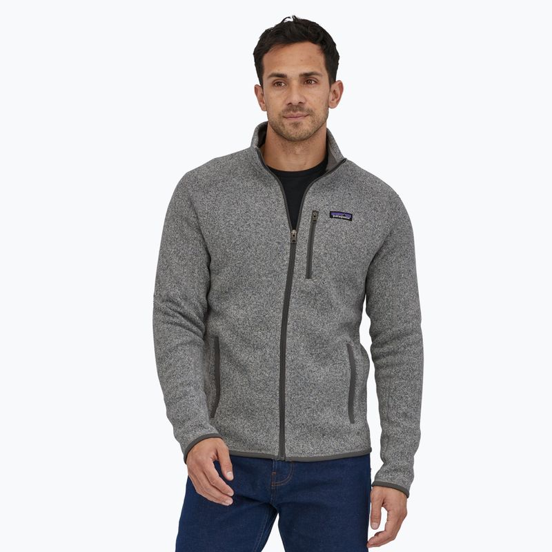 Férfi trekking pulóver Patagonia Better Sweater Fleece stonewash