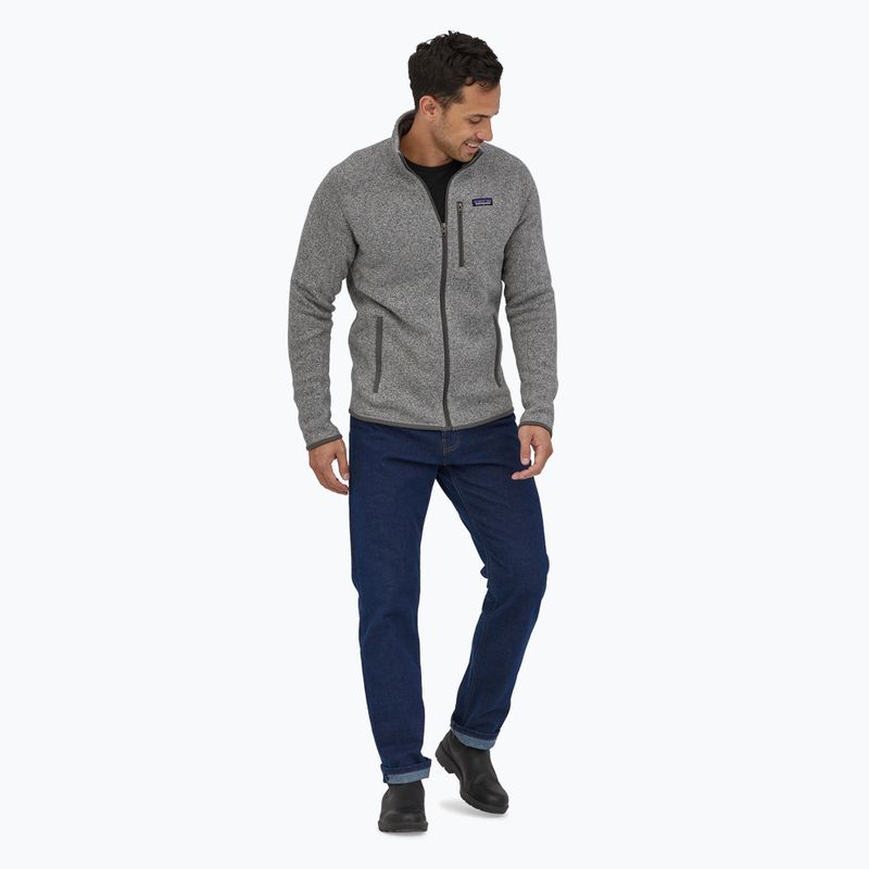 Férfi trekking pulóver Patagonia Better Sweater Fleece stonewash 2