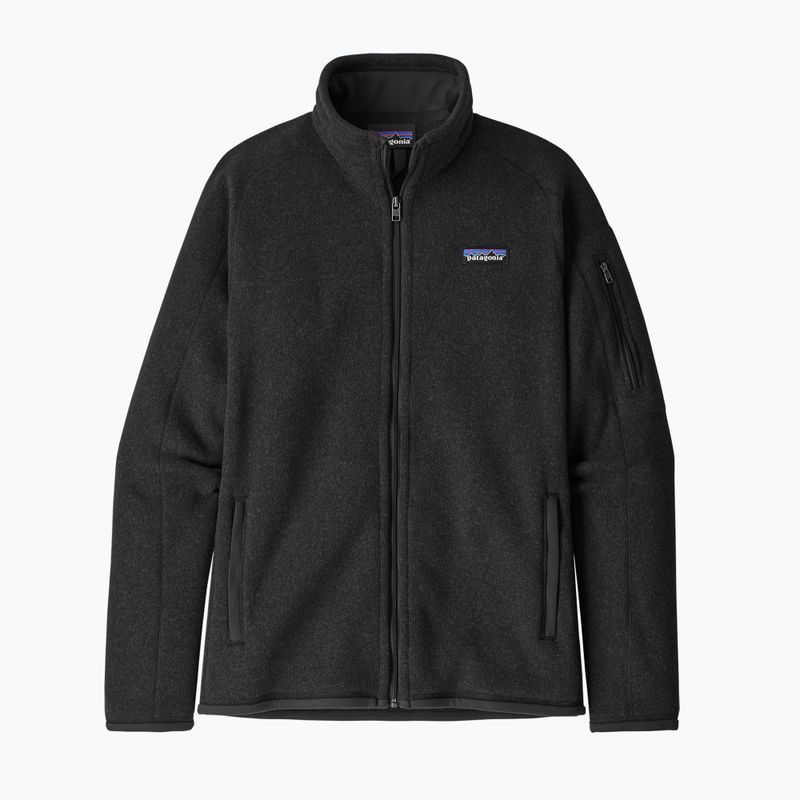 Női Patagonia Better Sweater Fleece trekking pulcsi fekete 4
