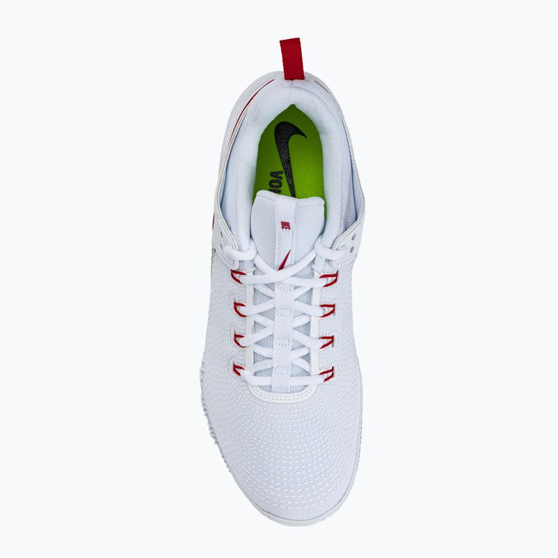 Férfi röplabdacipő Nike Air Zoom Hyperace 2 fehér és piros AR5281-106 6