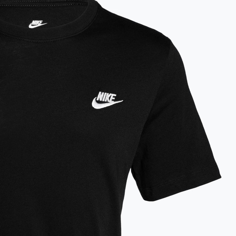 Férfi póló Nike Sportswear Club black/white 3