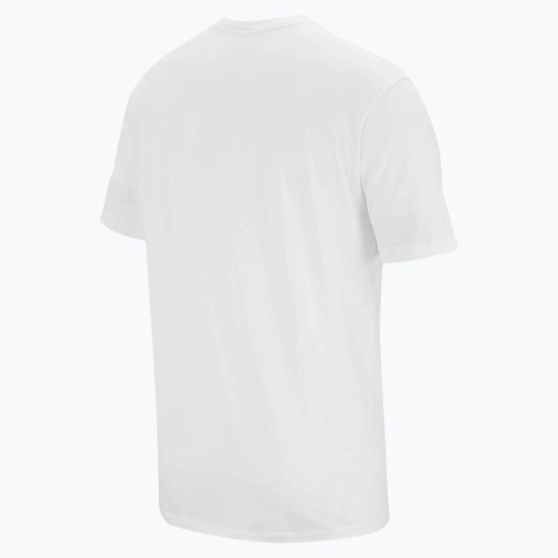 Férfi Nike Sportswear Club póló fehér/fekete/egyetemi piros 6