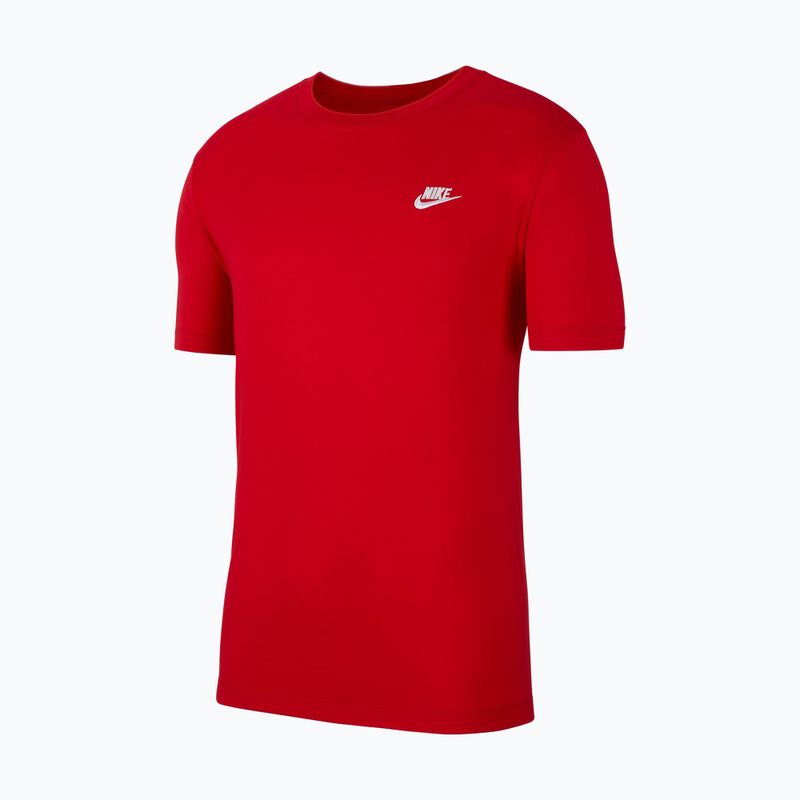Férfi póló Nike Sportswear Club university red/white 4
