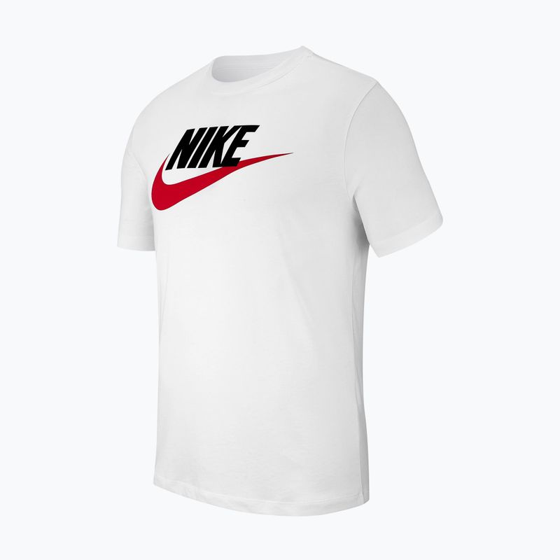 Férfi póló Nike Sportswear white/black/university red