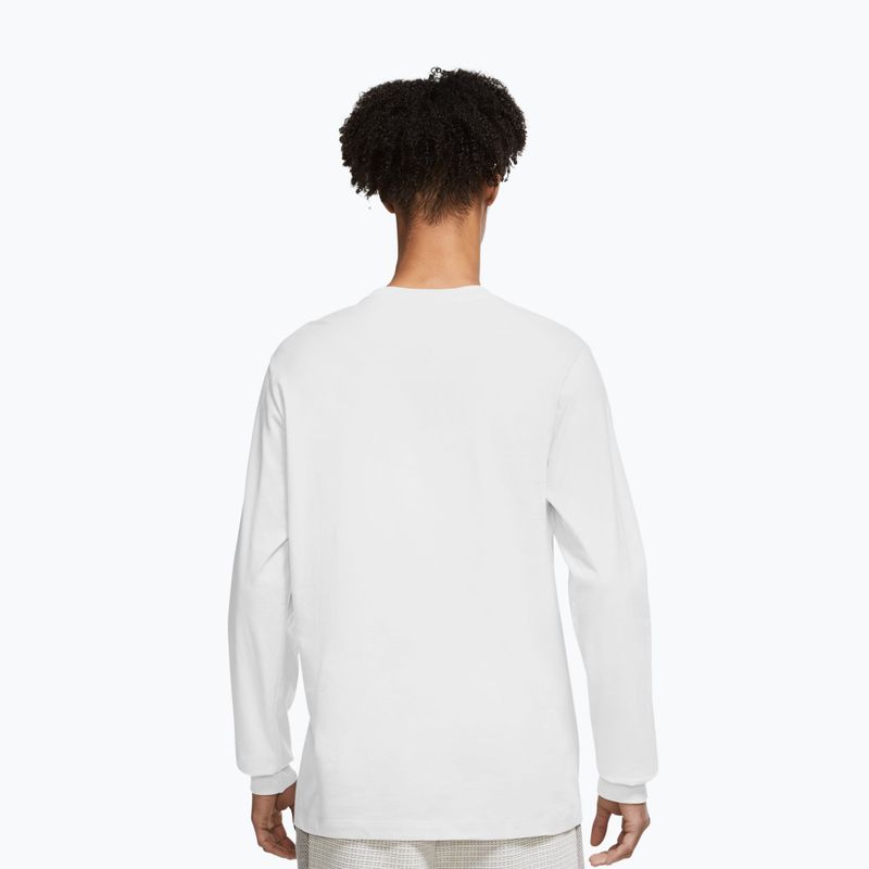 Férfi hosszú ujjú póló Nike Sportswear Club white/black 2