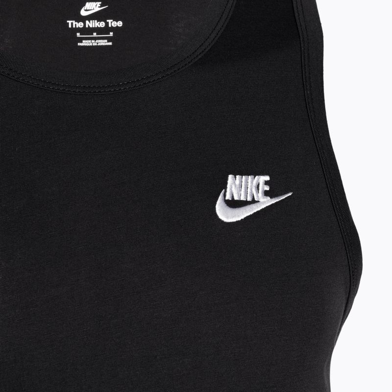 Férfi tank top Nike Sportswear Club TT fekete/fehér 3