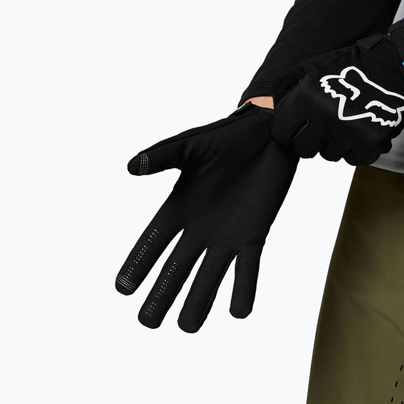 FOX Ranger Gyermek kerékpáros kesztyű fekete 27389_001_YS 7