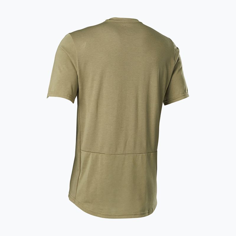 Férfi kerékpáros mez Fox Racing Ranger DR Camo Moth SS zöld 28871_374 2