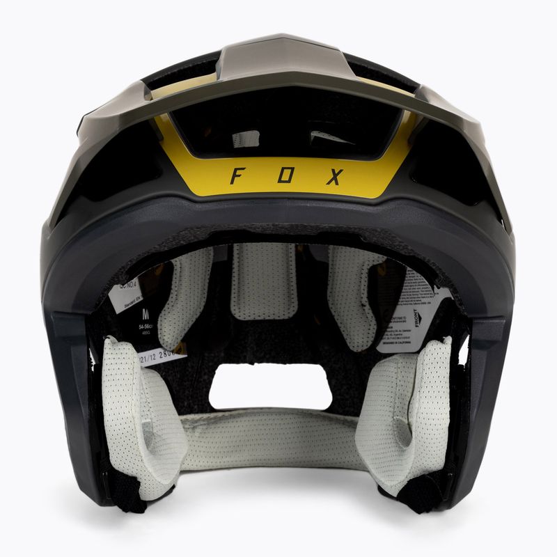 FOX Dropframe Pro kerékpáros sisak zöld 26800 2