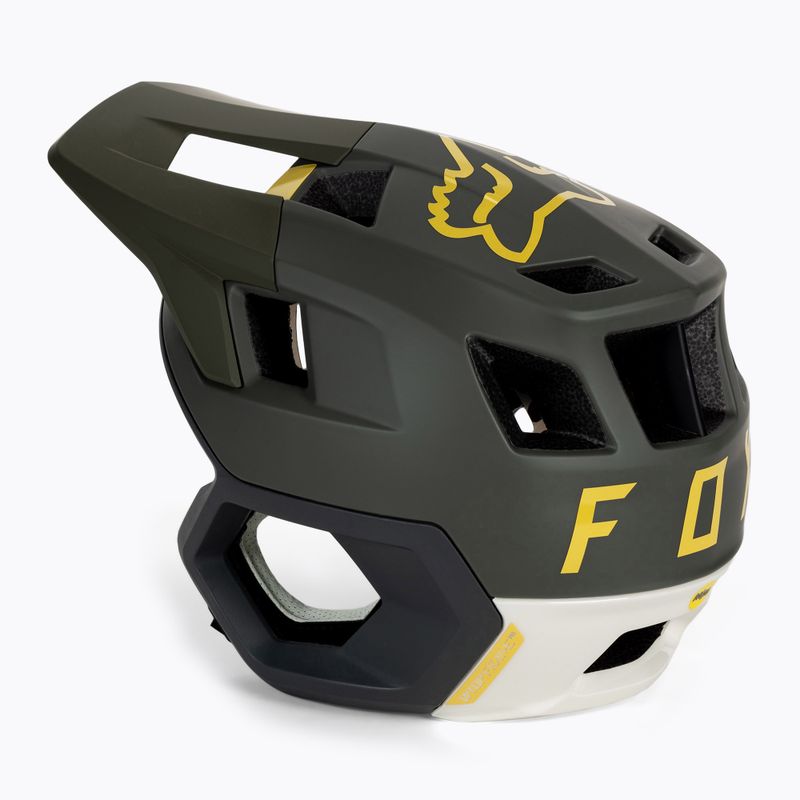 FOX Dropframe Pro kerékpáros sisak zöld 26800 4
