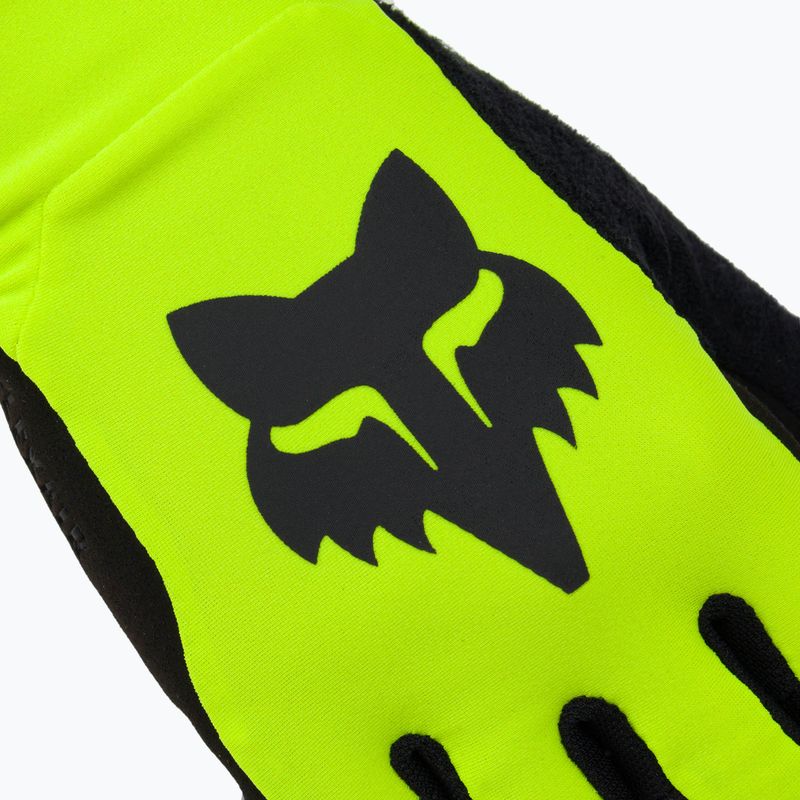 FOX Flexair Lunar fekete/sárga kerékpáros kesztyű 30088_019_S 6