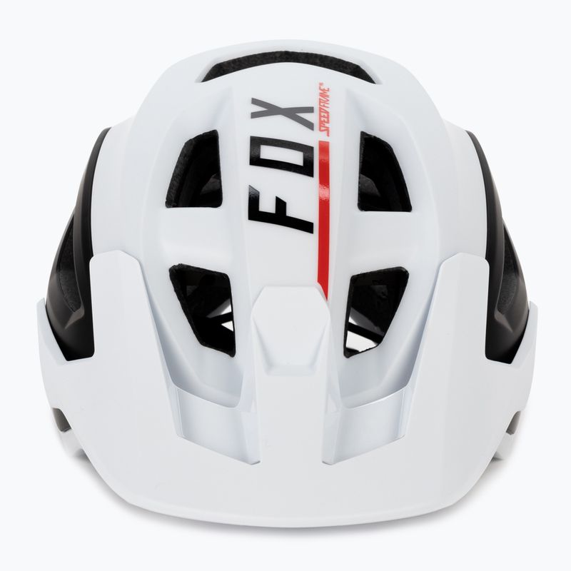 Fox Racing Speedframe Pro Blocked fekete-fehér kerékpáros sisak 29414_058 2