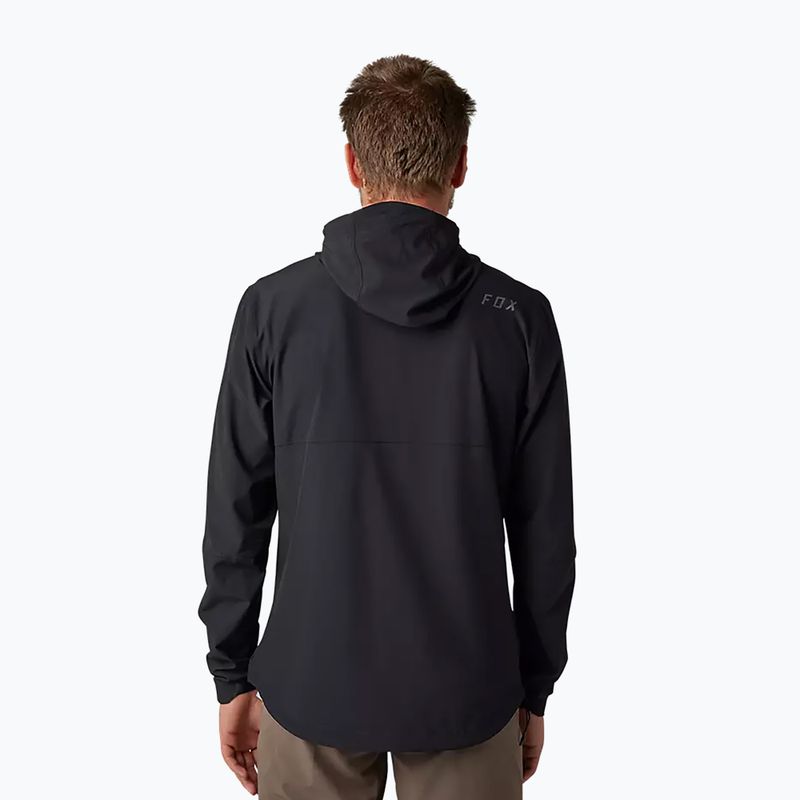 Fox Racing Ranger Wind Pullover férfi kerékpáros kabát fekete 31038_001 2