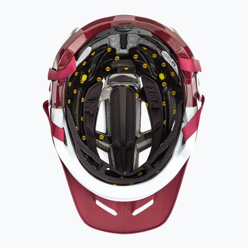 Fox Racing Speedframe Pro kerékpáros sisak piros-fehér 31197_247 5