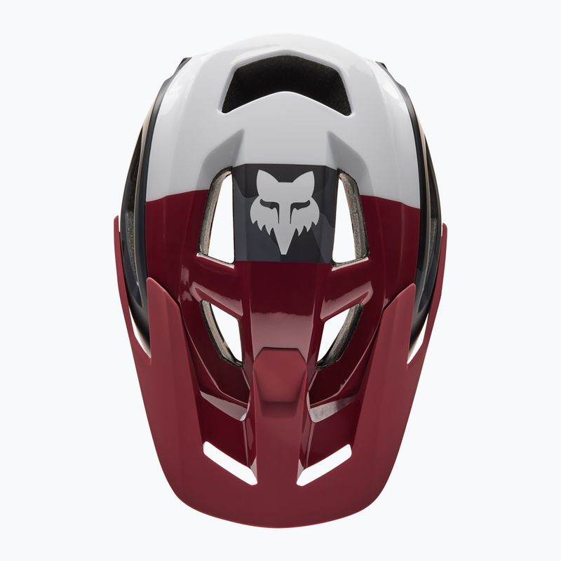 Fox Racing Speedframe Pro kerékpáros sisak piros-fehér 31197_247 10