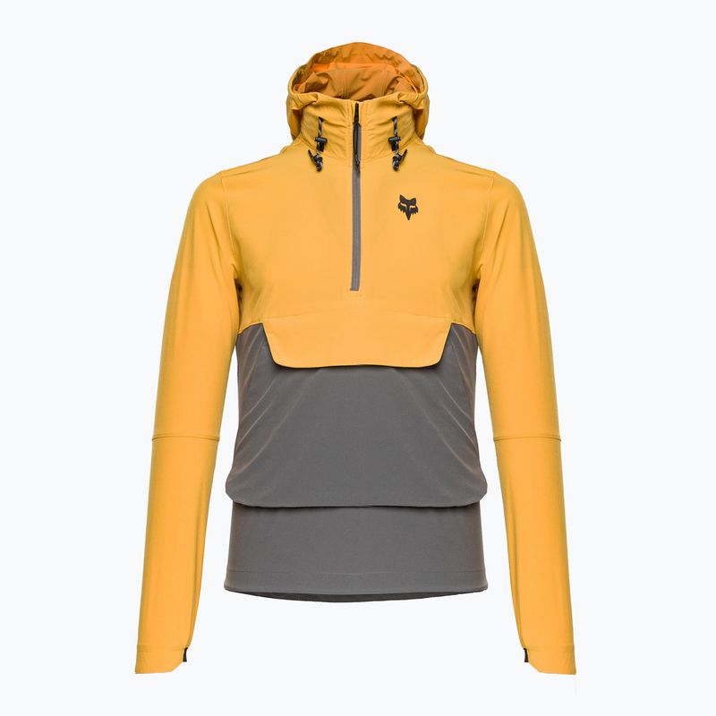 Férfi kerékpáros dzseki Fox Racing Ranger Wind Pullover sárga-szürke 31038_496