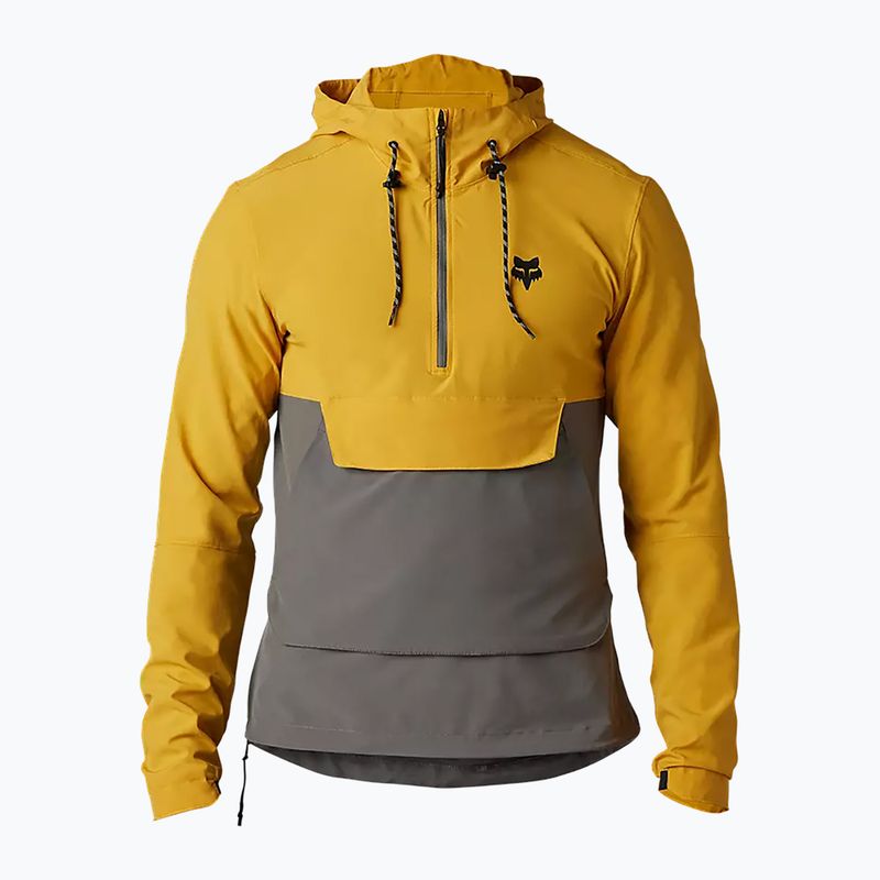 Férfi kerékpáros dzseki Fox Racing Ranger Wind Pullover sárga-szürke 31038_496 5