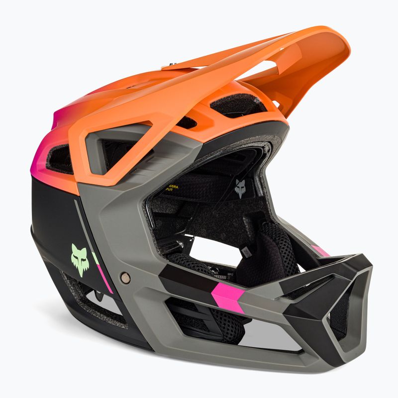 Fox Racing Proframe RS kerékpáros sisak CLYZO fekete-narancs 30920_009