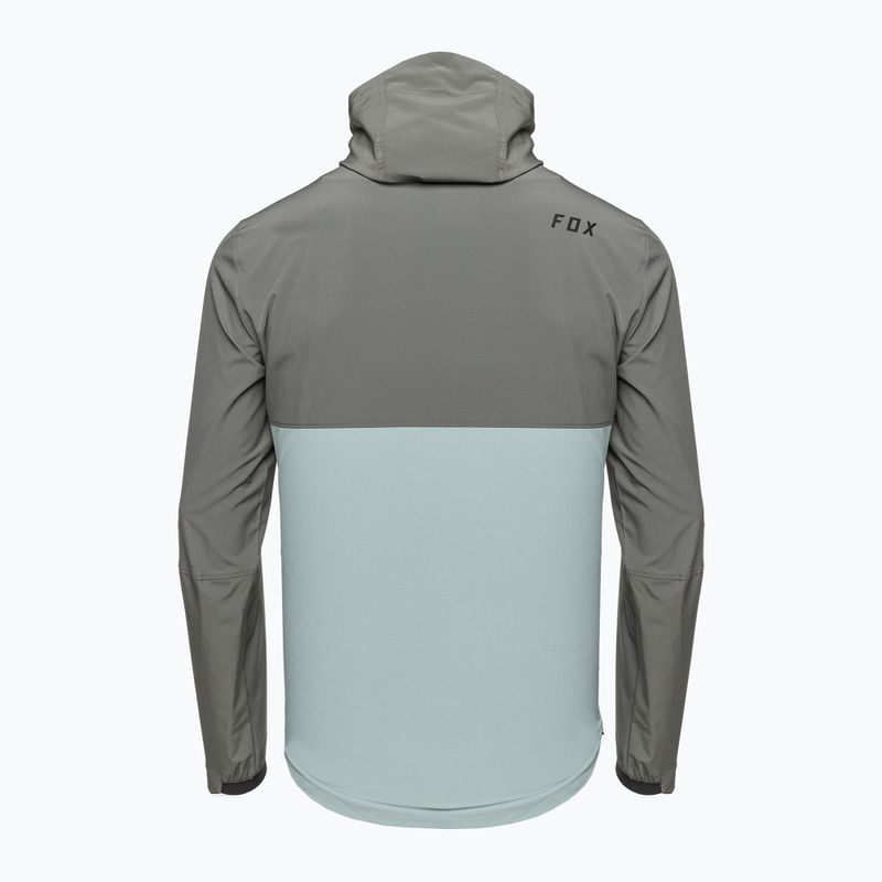 Fox Racing Ranger Wind Pullover szürke-kék férfi kerékpáros kabát 31038_052 2