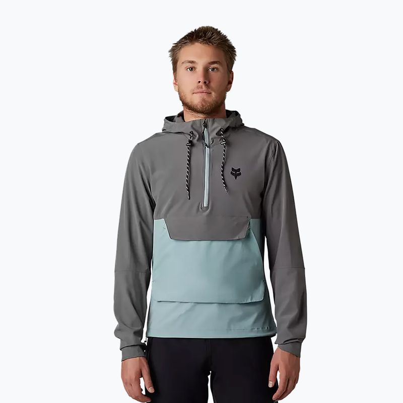 Fox Racing Ranger Wind Pullover szürke-kék férfi kerékpáros kabát 31038_052 6