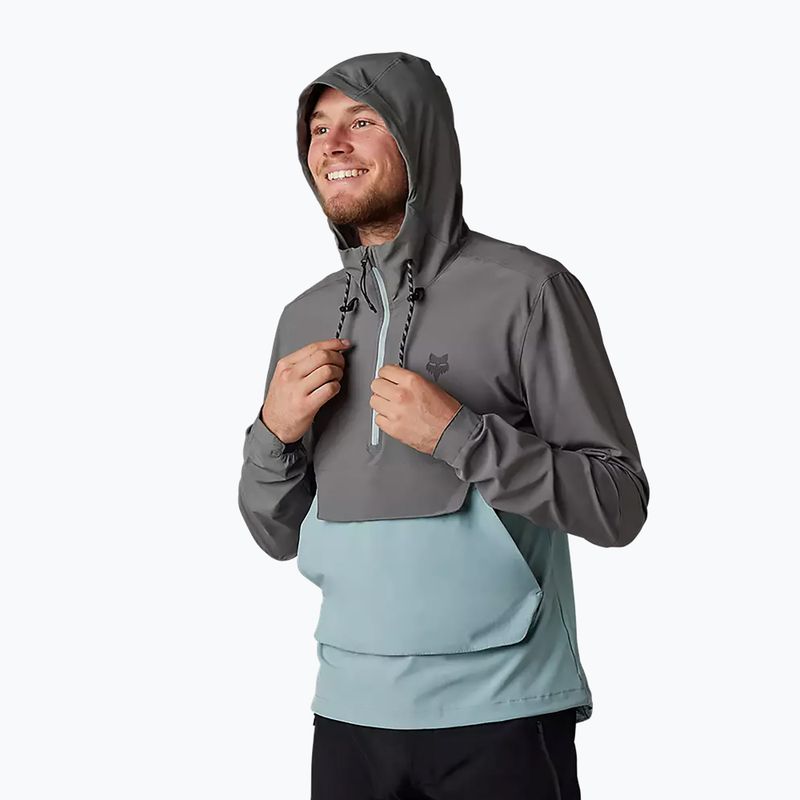 Fox Racing Ranger Wind Pullover szürke-kék férfi kerékpáros kabát 31038_052 7