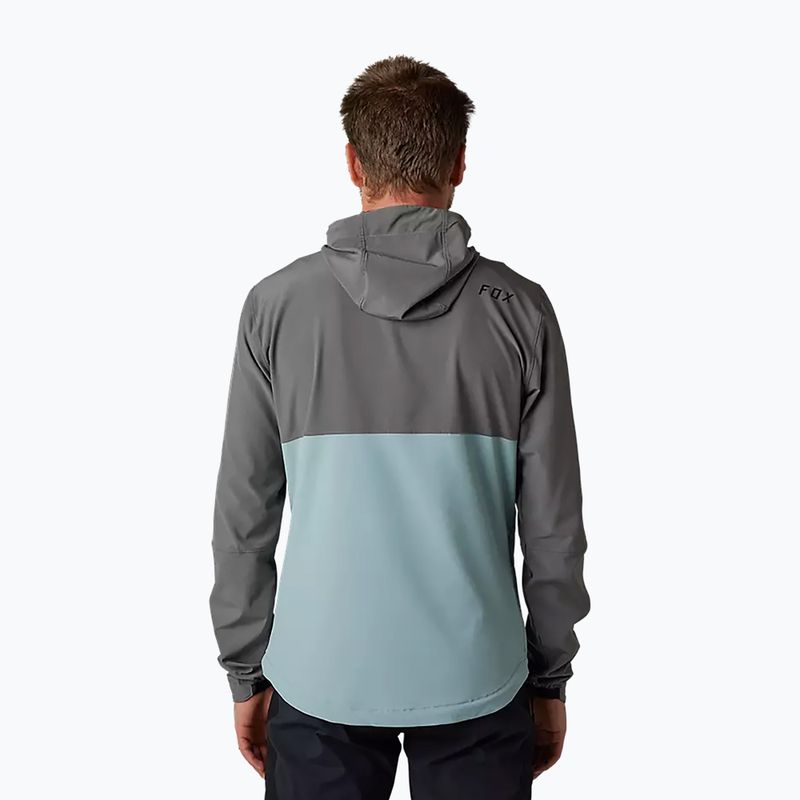 Fox Racing Ranger Wind Pullover szürke-kék férfi kerékpáros kabát 31038_052 8