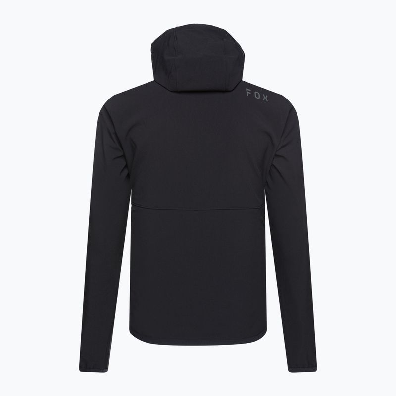 Férfi kerékpáros dzseki Fox Racing Ranger Tűz Hoodie fekete 6