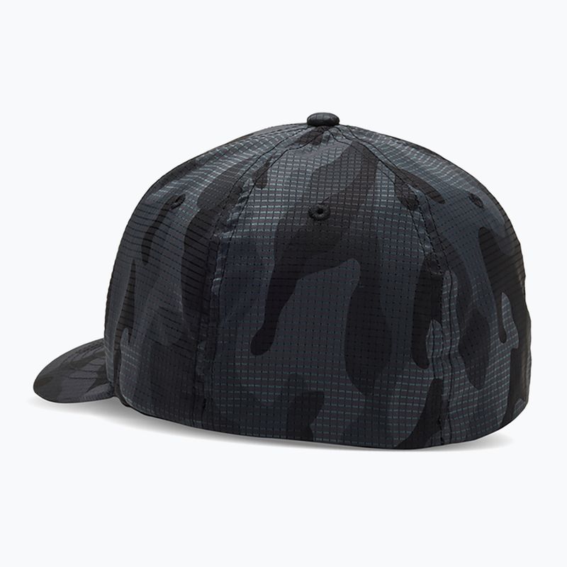 Férfi Fox Racing Fox Head Camo Tech Flexfit fekete terepmintás baseball sapka 2