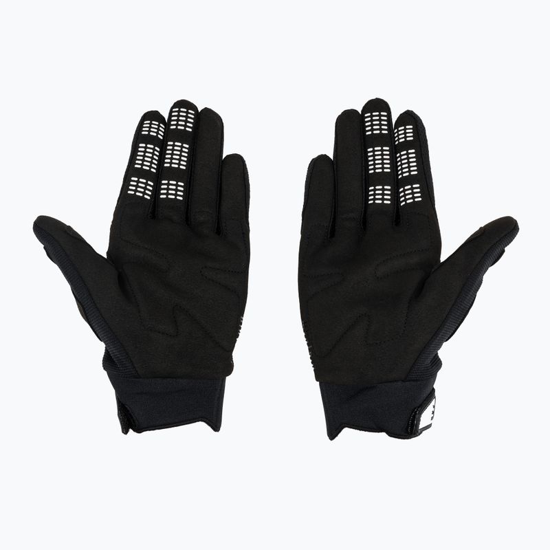 Fox Racing Dirtpaw fekete/fehér férfi kerékpáros kesztyű 3