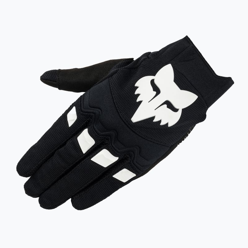 Fox Racing Dirtpaw fekete/fehér férfi kerékpáros kesztyű 5