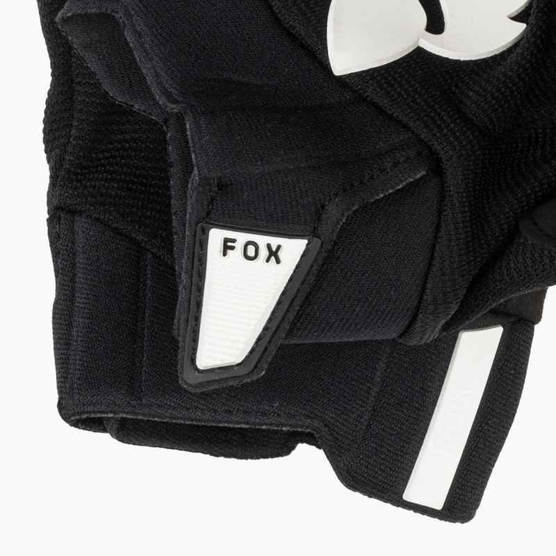 Fox Racing Dirtpaw fekete/fehér férfi kerékpáros kesztyű 6