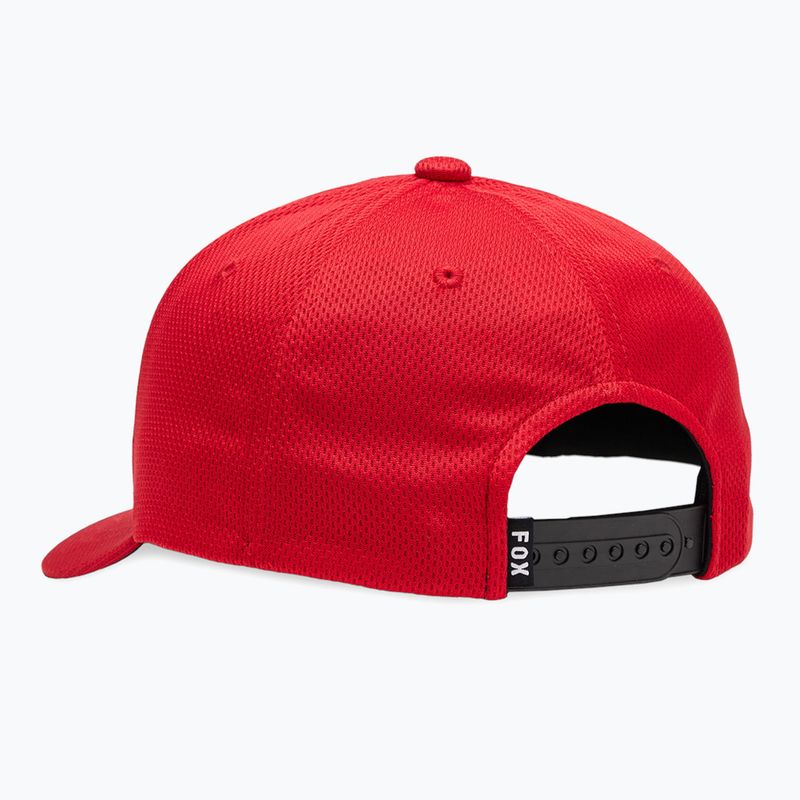 Gyerek baseballsapka Fox Racing Lithotype 110 Sb Jr flame red 2