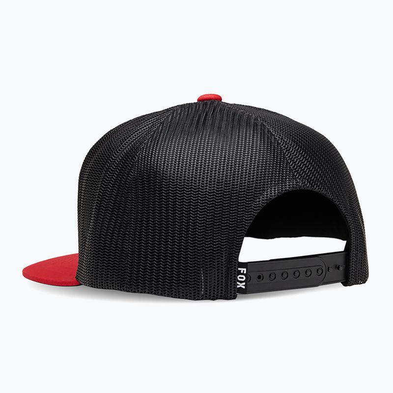 Férfi Fox Racing Absolute Mesh Snapback sapka láng piros 2
