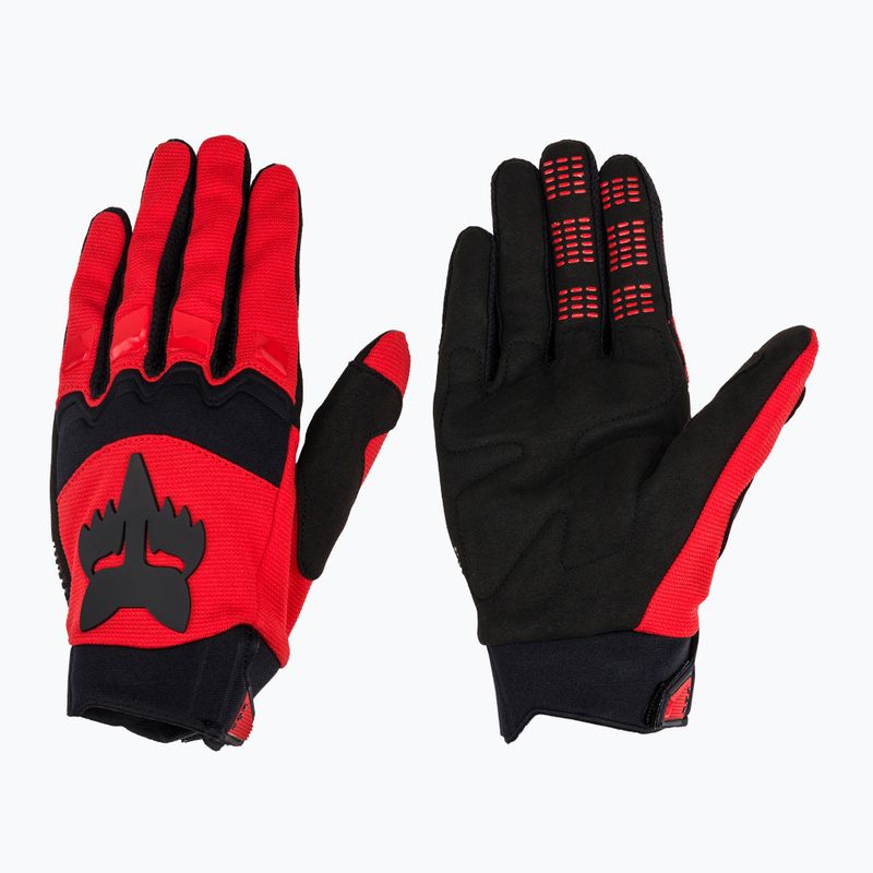 Férfi kerékpáros kesztyű Fox Racing Dirtpaw fluoreszkáló
