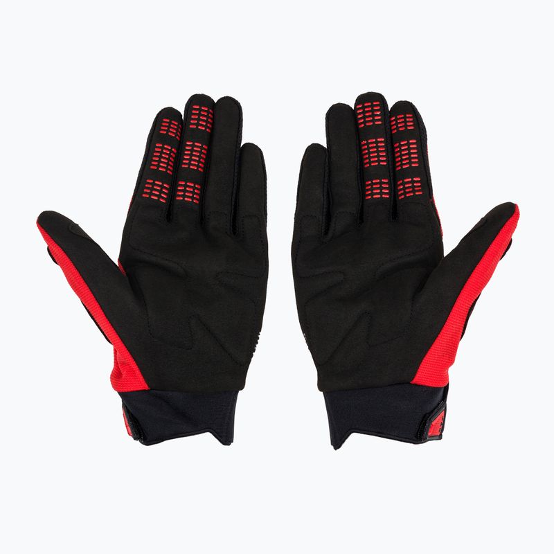 Férfi kerékpáros kesztyű Fox Racing Dirtpaw fluoreszkáló 3