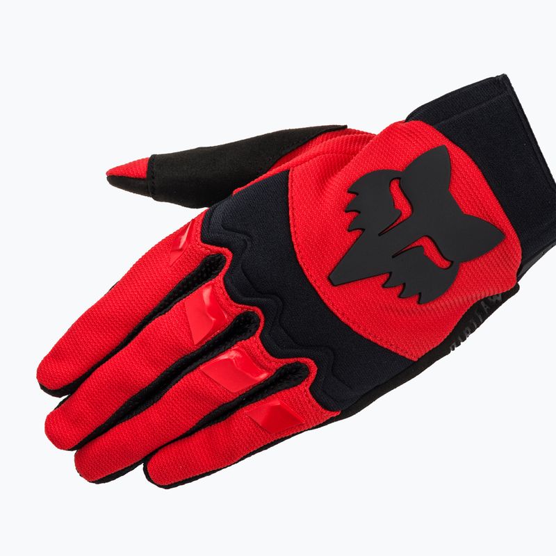 Férfi kerékpáros kesztyű Fox Racing Dirtpaw fluoreszkáló 5