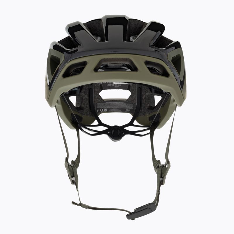 Fox Racing Crossframe Pro Ashr olívazöld kerékpáros sisak 2