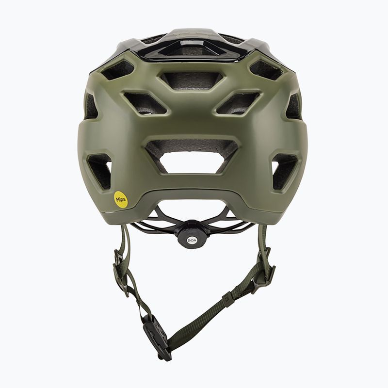 Fox Racing Crossframe Pro Ashr olívazöld kerékpáros sisak 8