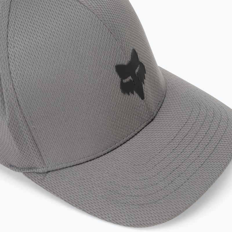 Férfi Fox Racing Fox Head Tech Flexfit sapka acélszürke 3