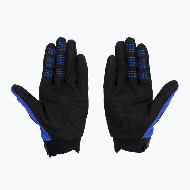 Férfi kerékpáros kesztyű Fox Racing Dirtpaw kék 3
