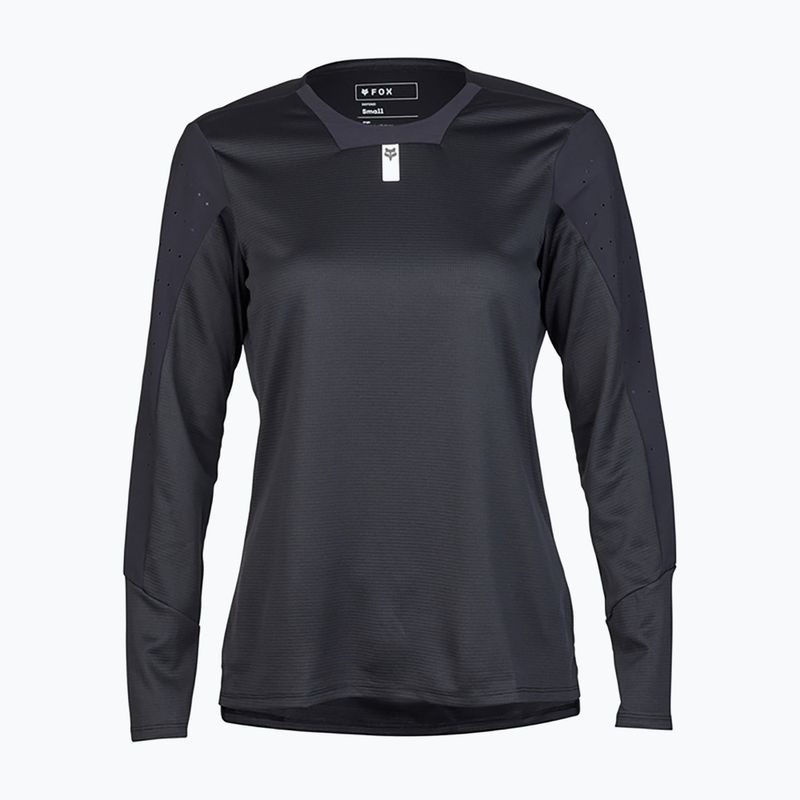 Női kerékpáros hosszú ujjú póló Fox Racing Defend LS black 3