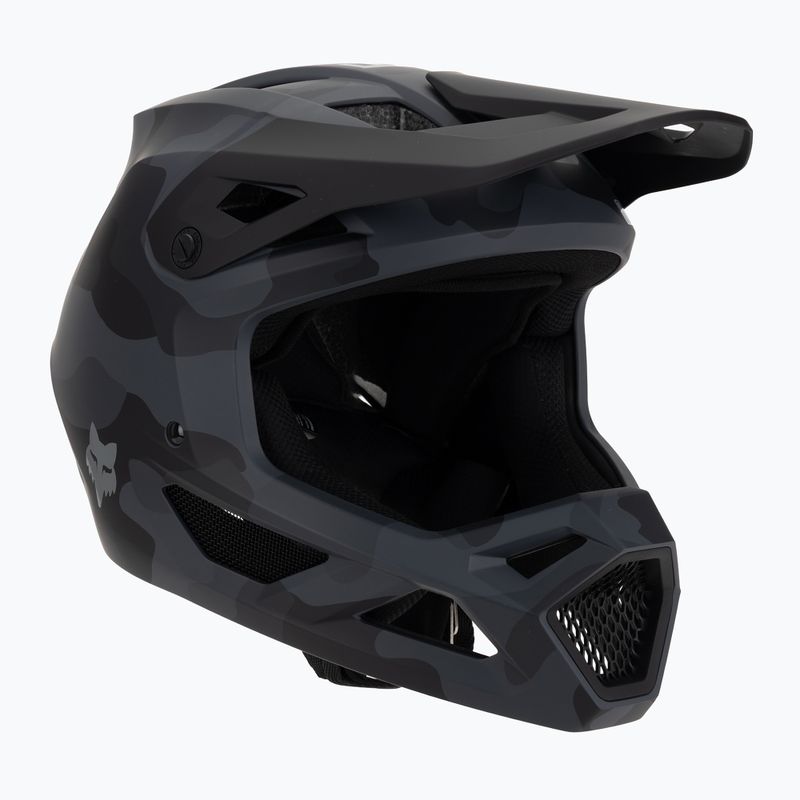 Fox Racing Rampage Camo fekete terepszínű kerékpáros sisak