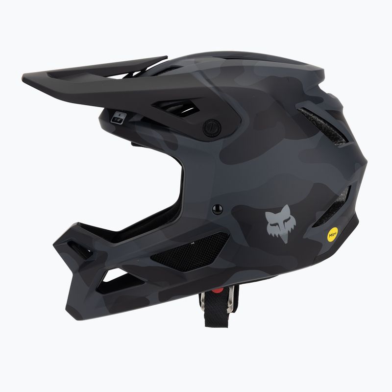 Fox Racing Rampage Camo fekete terepszínű kerékpáros sisak 3