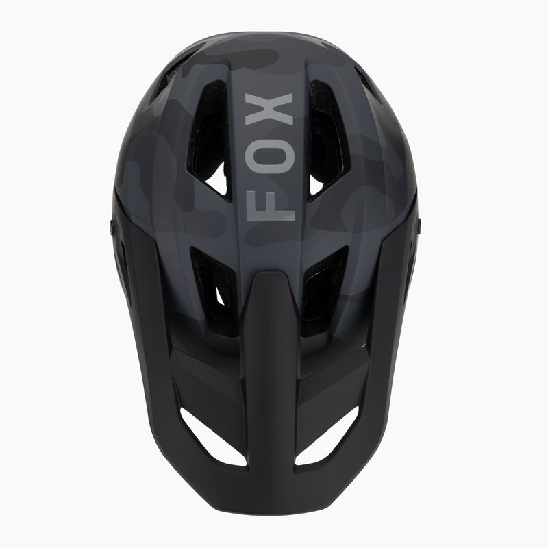 Fox Racing Rampage Camo fekete terepszínű kerékpáros sisak 6